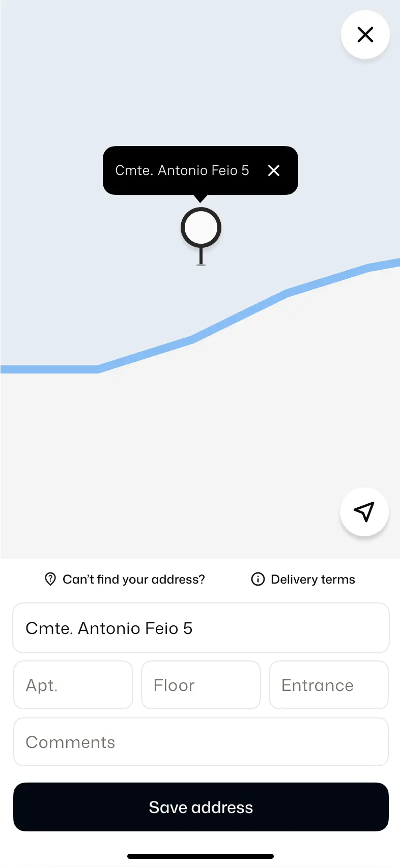 Address Search edge case 1